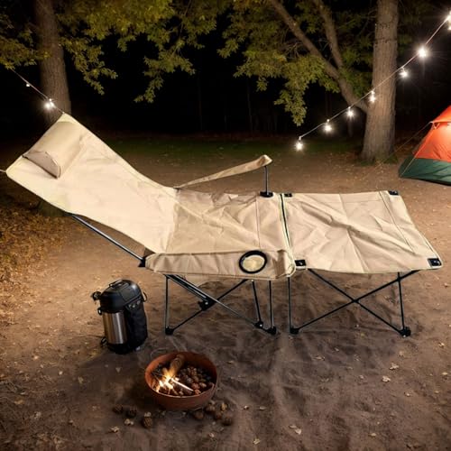 Foldable Reclining Patio Lounge Chair