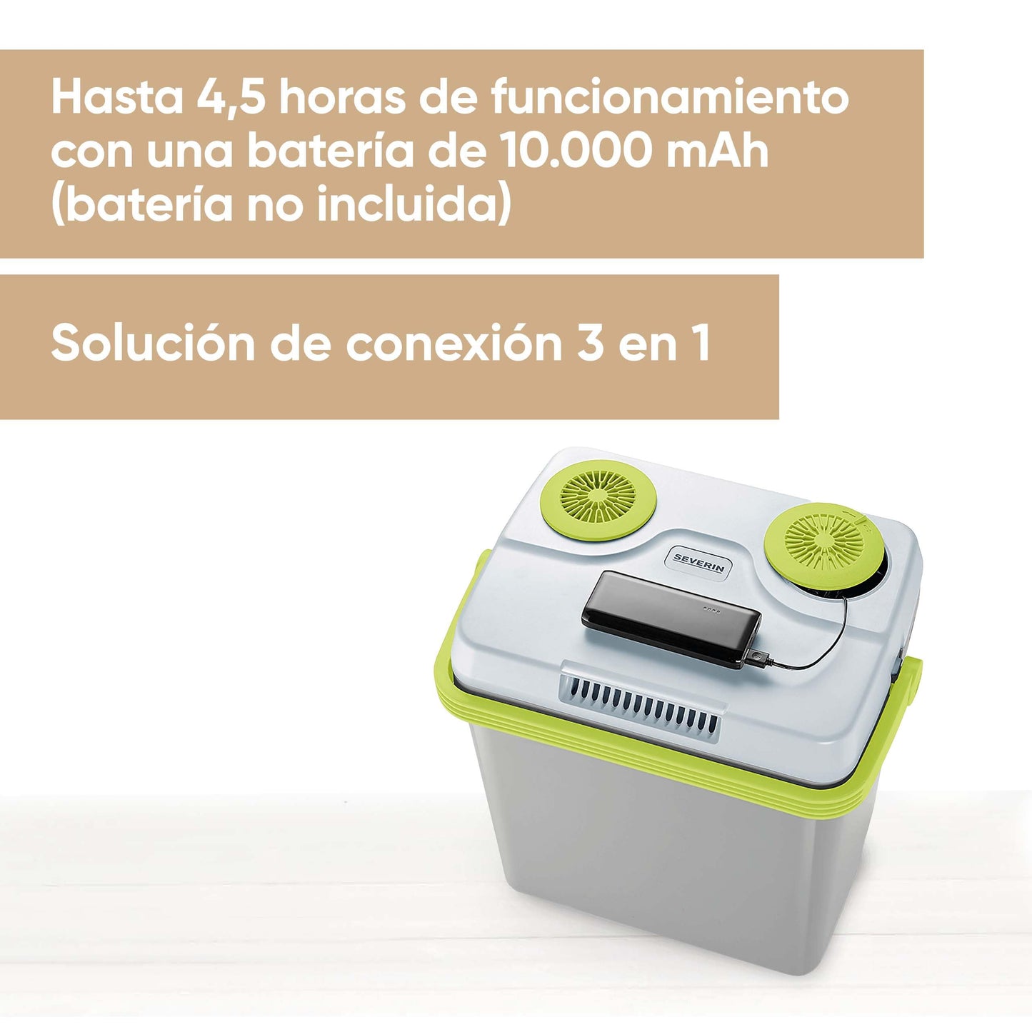 Severin TKB 2925 Nevera Portátil Eléctrica USB 25L