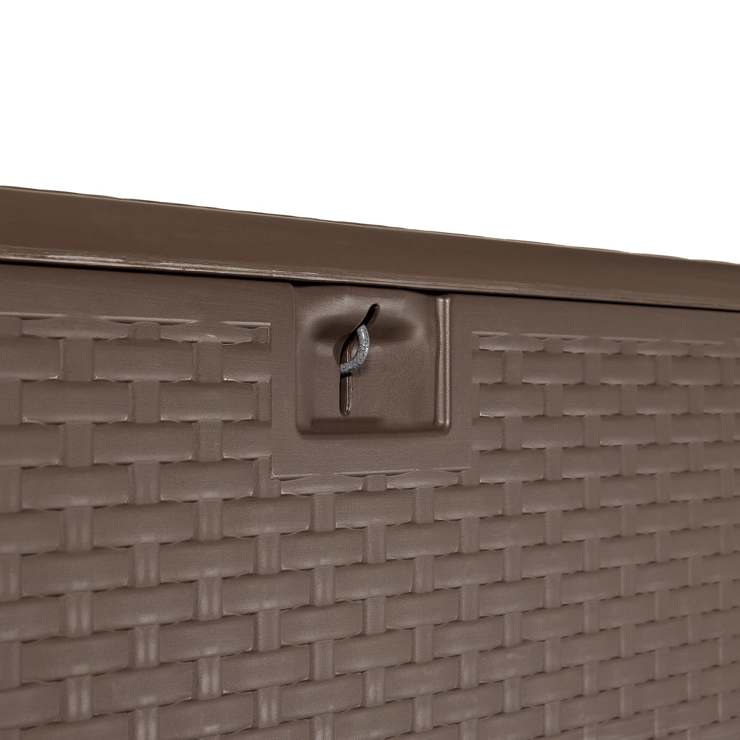 Amazon Basics Arcón para Exteriores 375L Marrón