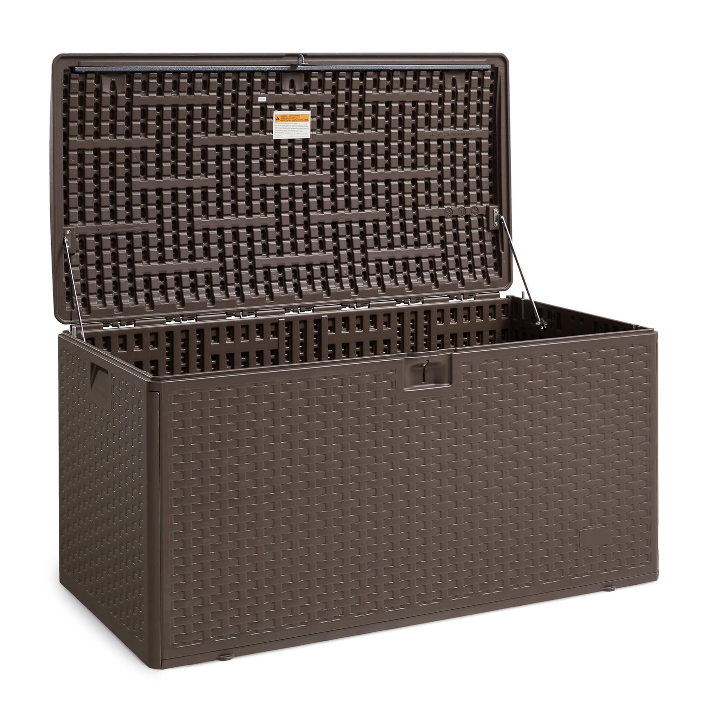 Amazon Basics Arcón para Exteriores 375L Marrón