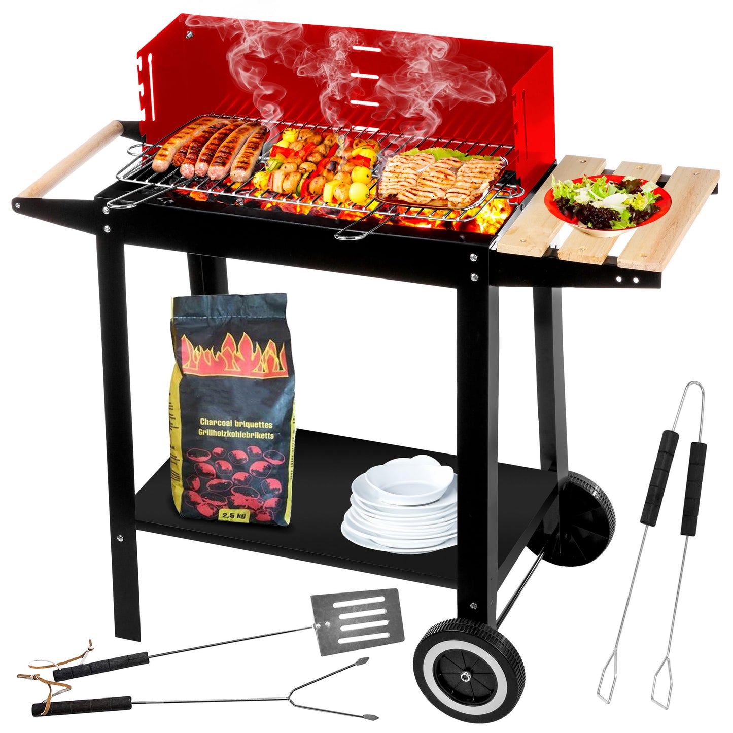 Five-Star Grill&Chill Barbacoa de Carbón GC0010