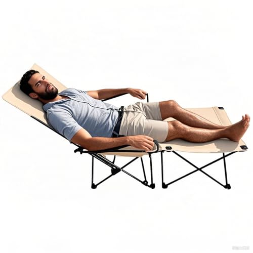 Foldable Reclining Patio Lounge Chair
