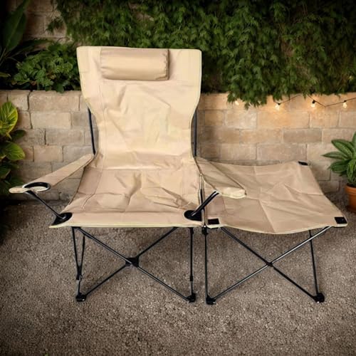 Foldable Reclining Patio Lounge Chair