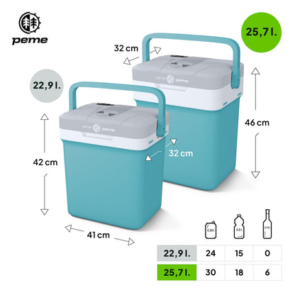 Peme Essential Nevera Portátil Eléctrica 25,7L
