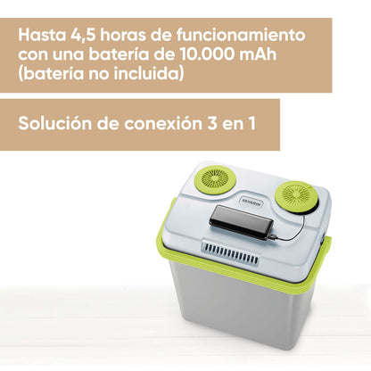Severin TKB 2925 Nevera Portátil Eléctrica USB 25L