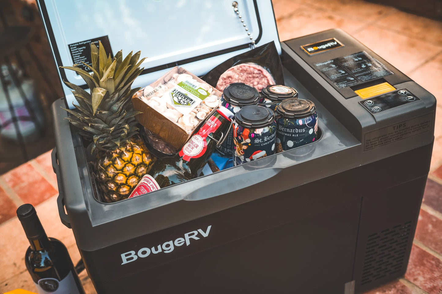 BougeRV CRPRO Nevera de Compresor 29L Negra