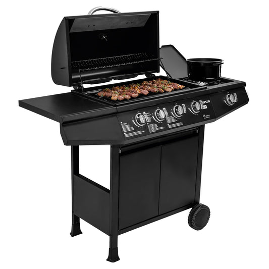 Amig Barbacoa de Gas Fireplus 4+1 Negra