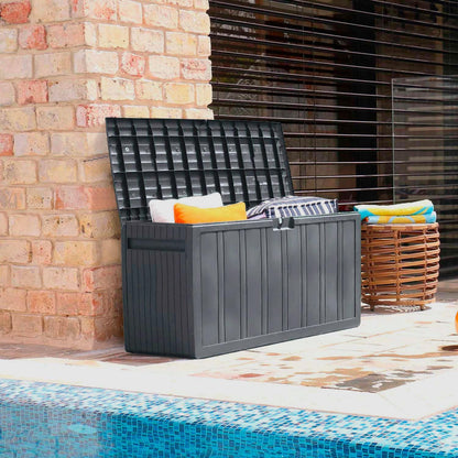 THINIA HOME Baúl Exterior de Resina 270L