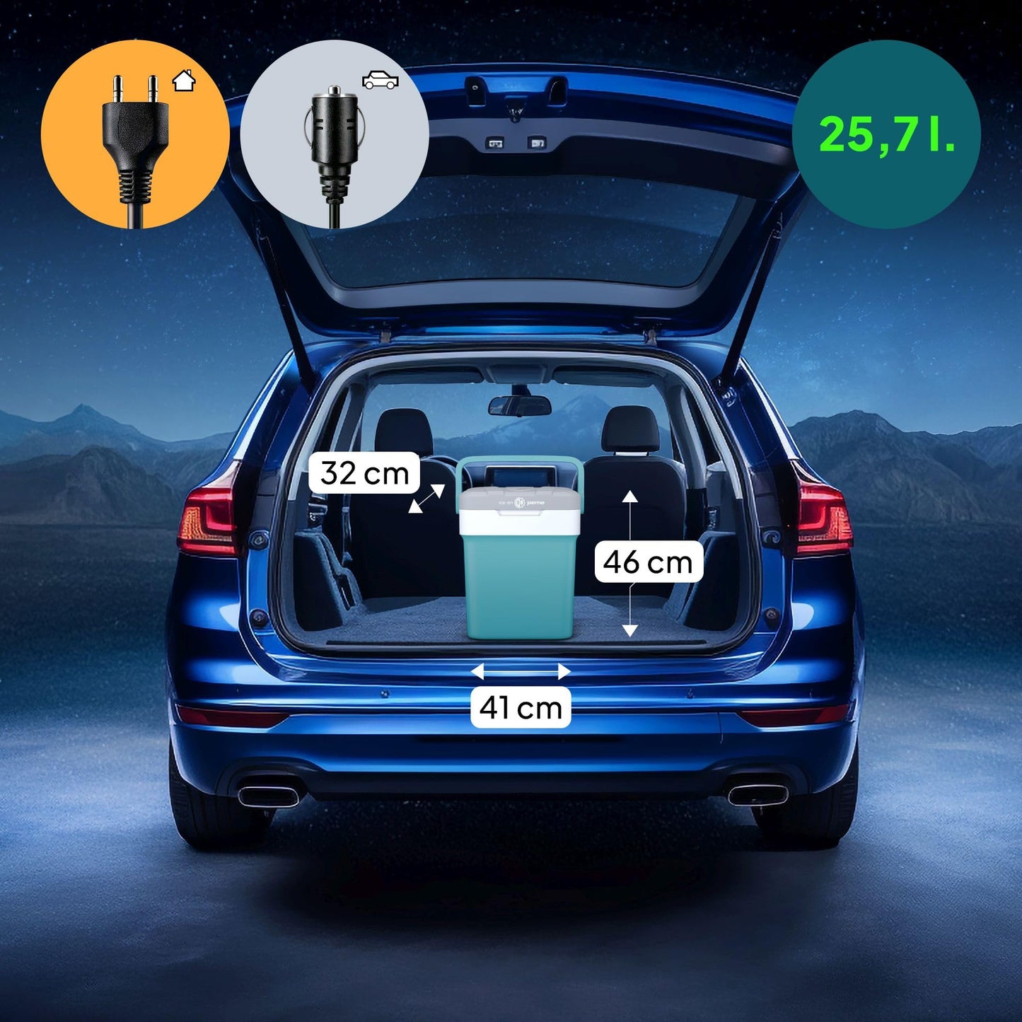 Peme Essential Nevera Portátil Eléctrica 25,7L