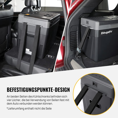BougeRV CRPRO Nevera de Compresor 29L Negra
