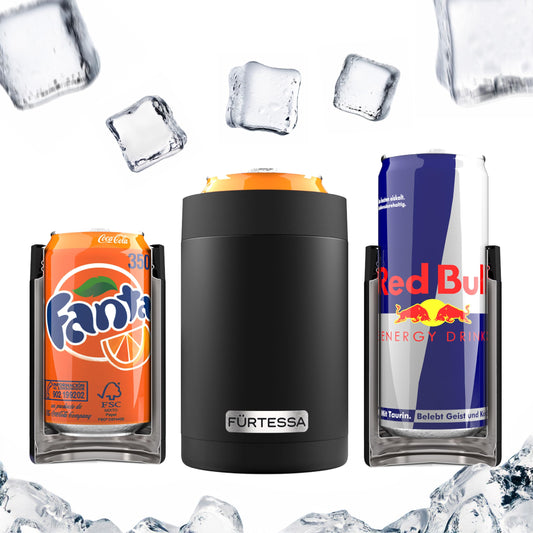 Enfriador de latas de 330ML (Negro)