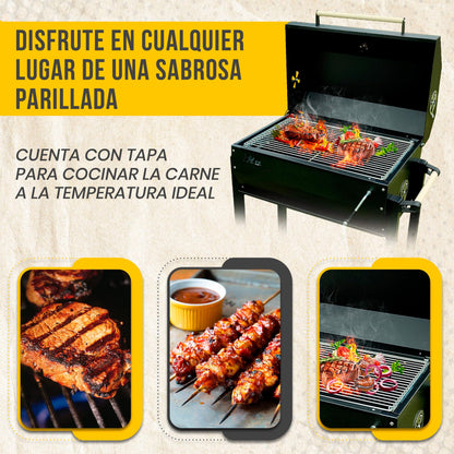 MG Barbacoa de Carbón con Parrilla Elevable